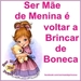 E um sentimento inesplicavel e um amor enorme e uma coisa meio que indecifravel e um amor que nao se compara ha poucos dias descobri que vou ser mamae de princesa eu to adorando isso